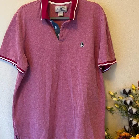 Original Penguin brand polo t shirt Preowned XXL - Picture 5 of 5